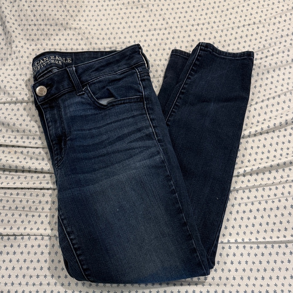 American Eagle Outfitters Dark Wash Skinny Jeans